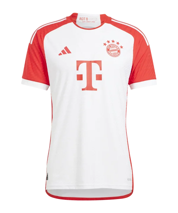 adidas FC Bayern München Auth. Trikot Home 2023/2024 Weiß