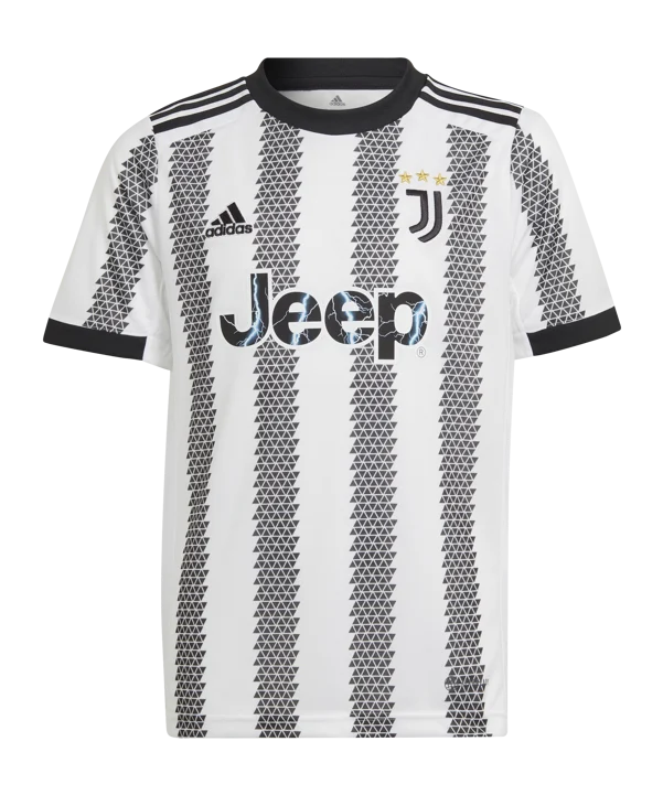 adidas Juventus Turin Trikot Home 2022/2023 Kids Weiß